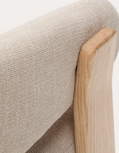 Load image into Gallery viewer, Granite Armchair Beige Chenille &amp; Ash