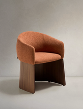 Load image into Gallery viewer, Bosca Terracotta Chenille &amp; Walnut
