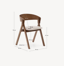 Load image into Gallery viewer, Godia Ash &amp; Beige Chenille