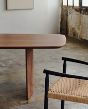 Load image into Gallery viewer, Litto Dining Table Walnut Finish