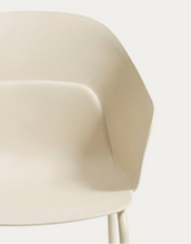 Load image into Gallery viewer, Sanile chair with beige-finish steel legs