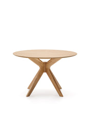 Load image into Gallery viewer, Naanim round table in oak veneer, Ø 120 cm - image 2