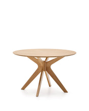Load image into Gallery viewer, Naanim round table in oak veneer, Ø 120 cm - image 4