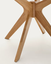 Load image into Gallery viewer, Naanim round table in oak veneer, Ø 120 cm - image 8