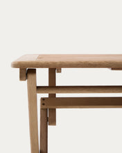Load image into Gallery viewer, Dandara folding table in FSC 100% solid acacia wood 66 x 66cm - image 7