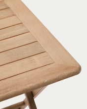 Load image into Gallery viewer, Dandara folding table in FSC 100% solid acacia wood 66 x 66cm - image 8