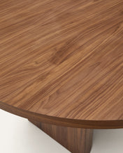 Load image into Gallery viewer, Nealy table with a walnut veneer in a dark finish, 240 x 100 cm - image 12