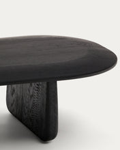 Load image into Gallery viewer, Pirita coffee table made from solid oak wood in a black finish, 146 x 56.5 cm FSC 100% - image 6