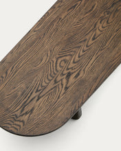 Load image into Gallery viewer, Pirita coffee table made from solid oak wood in a dark finish, 146 x 56.5 cm FSC 100% - image 7