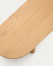Load image into Gallery viewer, Pirita coffee table made from solid oak wood in a natural finish, 146 x 56.5 cm FSC 100% - image 6