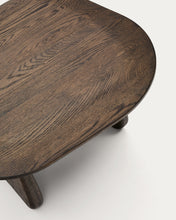 Load image into Gallery viewer, Pirita side table made from solid oak wood in a dark finish, 70.6 x 70 cm FSC 100% - image 3