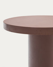 Load image into Gallery viewer, Aiguablava terracotta cement round table Ø90cm - image 4