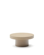 Load image into Gallery viewer, Aiguablava beige cement coffee table Ø66cm