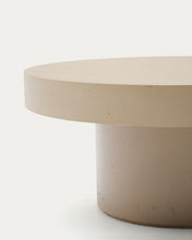 Load image into Gallery viewer, Aiguablava beige cement coffee table Ø66cm - image 5