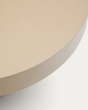 Load image into Gallery viewer, Aiguablava beige cement coffee table Ø66cm - image 6