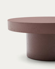 Load image into Gallery viewer, Aiguablava terracotta cement coffee table Ø66cm - image 4