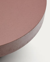Load image into Gallery viewer, Aiguablava terracotta cement coffee table Ø66cm - image 5