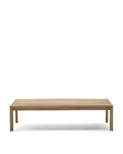 Load image into Gallery viewer, Ambra coffee table in solid acacia wood with light finish 82.5 x 140cm FSC 100%
