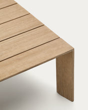 Load image into Gallery viewer, Ambra coffee table in solid acacia wood with light finish 82.5 x 140cm FSC 100% - image 7