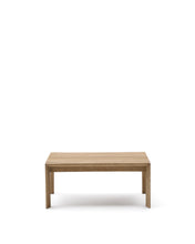 Load image into Gallery viewer, Ambra coffee table in solid acacia wood with light finish 82.5 x 82.5cm FSC 100%