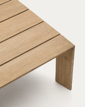 Load image into Gallery viewer, Ambra coffee table in solid acacia wood with light finish 82.5 x 82.5cm FSC 100% - image 6