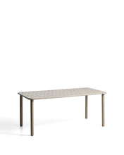 Load image into Gallery viewer, Brai outdoor table in taupe galvanised steel 180 x 90cm - image 2