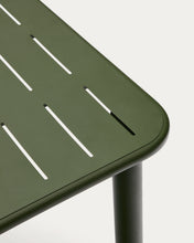 Load image into Gallery viewer, Brai outdoor table in green galvanised steel 180 x 90cm - image 5