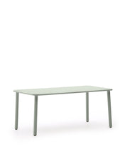Load image into Gallery viewer, Brai outdoor table in turquoise galvanised steel 180 x 90cm - image 4