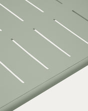 Load image into Gallery viewer, Brai outdoor table in turquoise galvanised steel 180 x 90cm - image 8