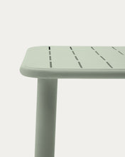 Load image into Gallery viewer, Brai outdoor table in turquoise galvanised steel 180 x 90cm - image 9