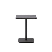 Load image into Gallery viewer, Brai outdoor table in dark grey galvanised steel 70 x 70cm