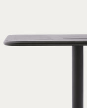Load image into Gallery viewer, Brai outdoor table in dark grey galvanised steel 70 x 70cm - image 9