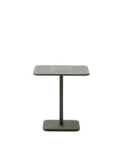 Load image into Gallery viewer, Brai outdoor table in green galvanised steel 70 x 70cm