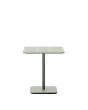 Load image into Gallery viewer, Brai outdoor table in turquoise galvanised steel 70 x 70cm - image 2