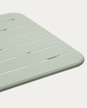 Load image into Gallery viewer, Brai outdoor table in turquoise galvanised steel 70 x 70cm - image 8