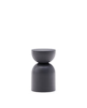 Load image into Gallery viewer, Side table Rachell made of metal with a grey painted finish Ø30 cm