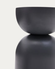 Load image into Gallery viewer, Side table Rachell made of metal with a grey painted finish Ø30 cm - image 5