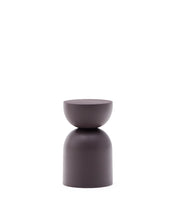 Load image into Gallery viewer, Side table Rachell made of metal with a purple painted finish Ø30 cm