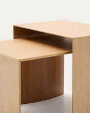 Load image into Gallery viewer, Litto oak veneer FSC Mix Credit coffee table, 90 x 45 cm - image 8