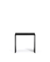 Load image into Gallery viewer, Litto black, lacquered MDF side table, 55 x 40 cm