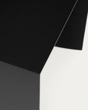 Load image into Gallery viewer, Litto black, lacquered MDF side table, 55 x 40 cm - image 6