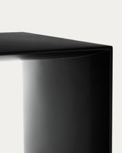 Load image into Gallery viewer, Litto black, lacquered MDF side table, 55 x 40 cm - image 8