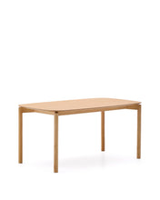 Load image into Gallery viewer, Indara table in ash veneer with natural finish 160 x 90 cm - image 2