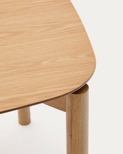 Load image into Gallery viewer, Indara table in ash veneer with natural finish 160 x 90 cm - image 7