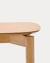 Load image into Gallery viewer, Indara table in ash veneer with natural finish 160 x 90 cm - image 8