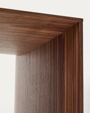 Load image into Gallery viewer, Litto work desk in walnut veneer FSC Mix Credit 140 x 60 cm - image 8