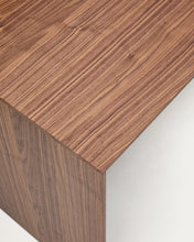 Load image into Gallery viewer, Litto work desk in walnut veneer FSC Mix Credit 140 x 60 cm - image 9