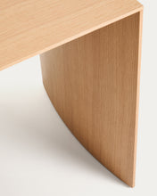 Load image into Gallery viewer, Litto work desk in oak veneer FSC Mix Credit 140 x 60 cm - image 9