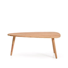 Load image into Gallery viewer, Duvani coffee table in solid acacia wood with bleached finish Ø110 x 60cm - image 3