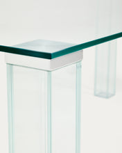 Load image into Gallery viewer, Adularia table in clear tempered glass 160 x 90cm - image 7